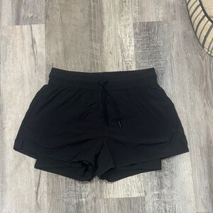 Spyder Women's Black Athletic running Shorts